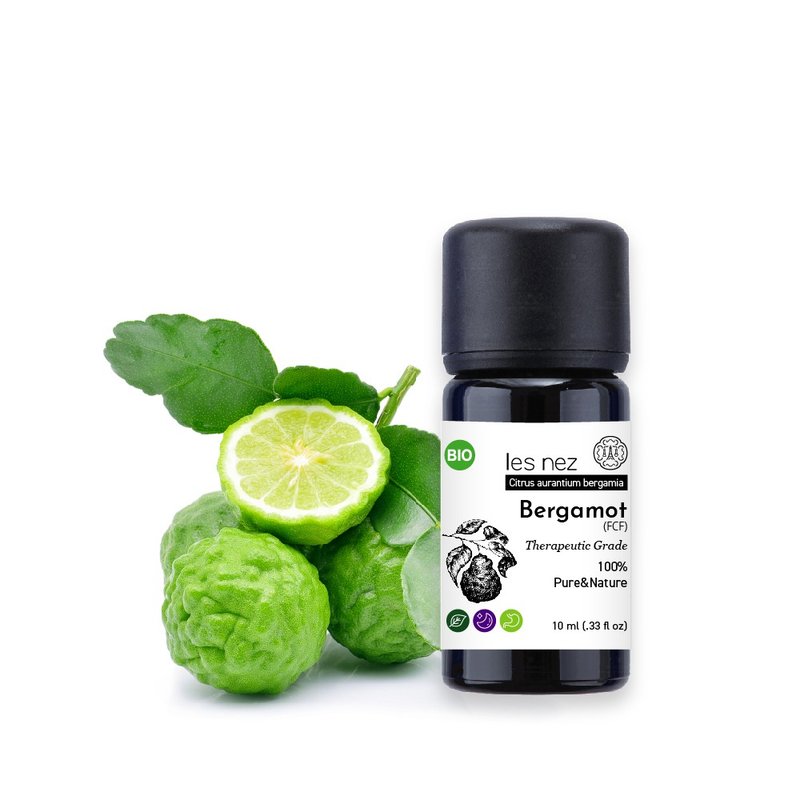 【Les nez 香鼻子】天然單方佛手柑純精油 10ML - 香氛/精油/擴香 - 精油 黑色