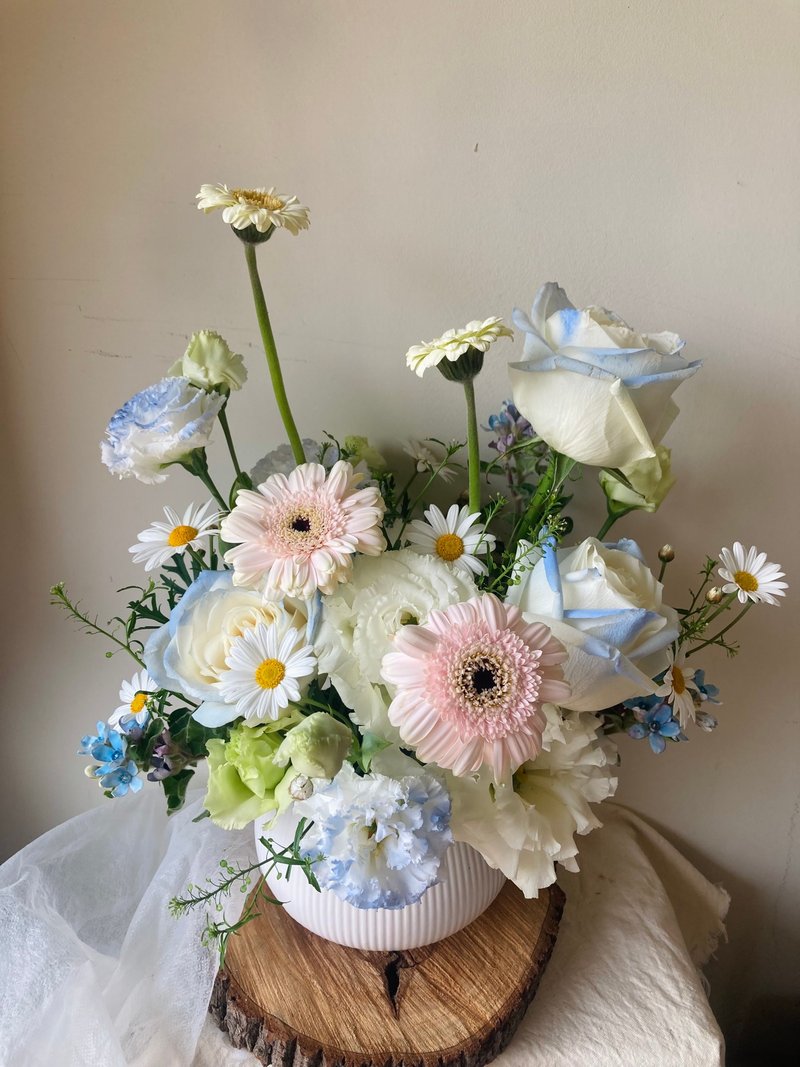 3月兔的愛麗絲的花園。鮮花草花感盆花手作課.台中咖啡廳/倒數2位 - 植栽/花藝 - 植物．花 