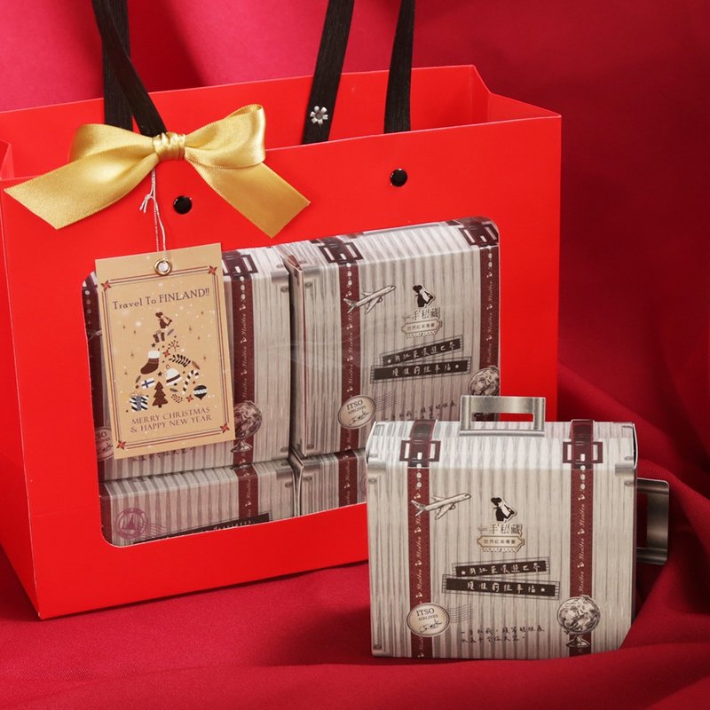 [Firsthand Tea Gift] Around the World Comprehensive Black Tea Bags 6 pieces/box x 5 boxes - Tea - Paper Gray