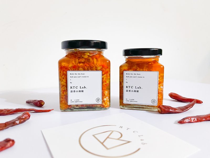 【RTC Lab. 】Garlic Chili Pepper Sauce 200ml - เครื่องปรุงรส - อาหารสด 