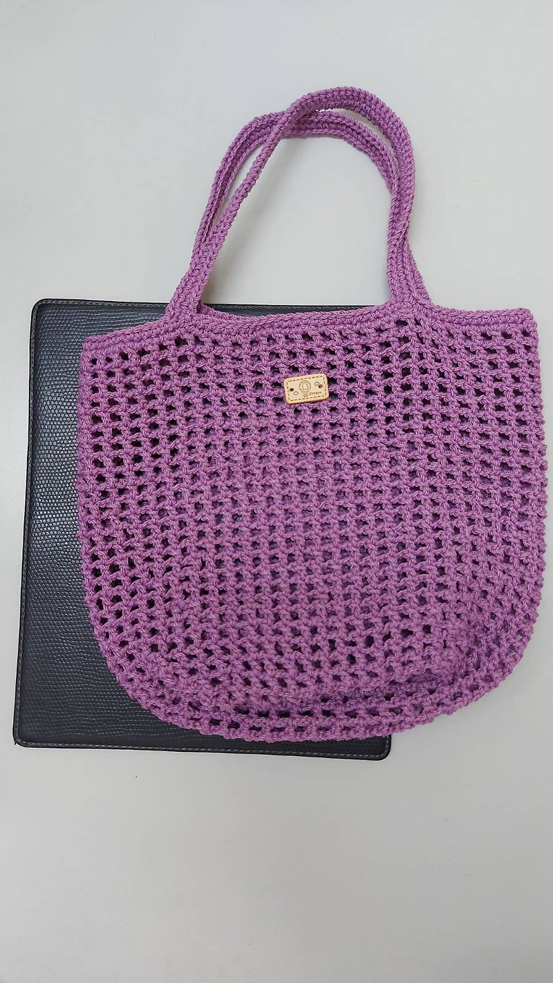 Lala handwoven bag - กระเป๋าถือ - เส้นใยสังเคราะห์ 