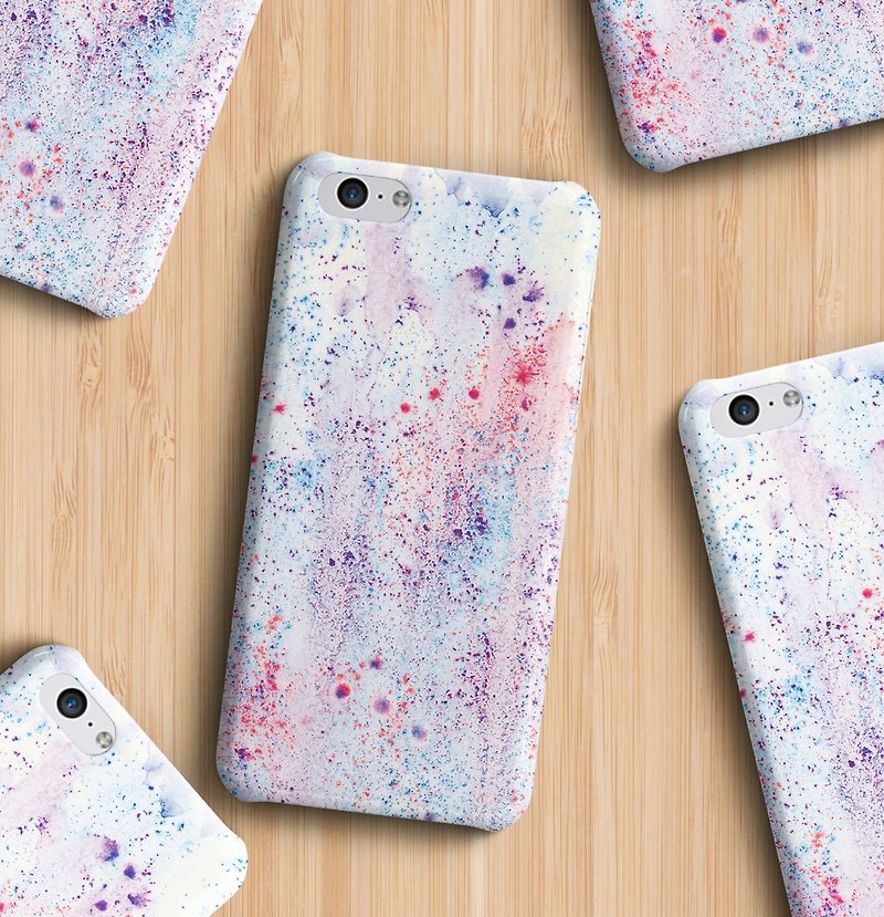 Water colour art phone case - 手機殼/手機套 - 塑膠 藍色