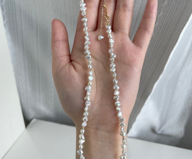 アコヤパール+ケシパール 天然色】あこやパール ケシパール グレー‖ANAM gems（アナム
