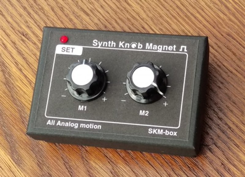 【ケース&マグネット】SKM-box Synth Knob Magnet - 居家收納/收納盒/儲物盒 - 塑膠 
