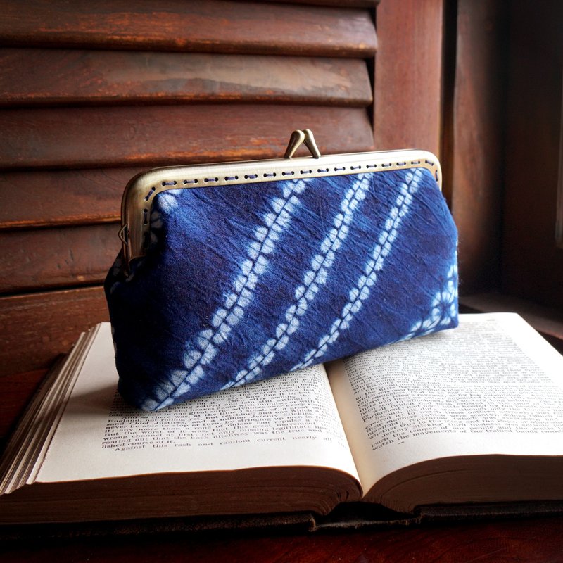 【手作活動】- 植物藍染手拿口金包 - 編織/羊毛氈/縫紉 - 棉．麻 