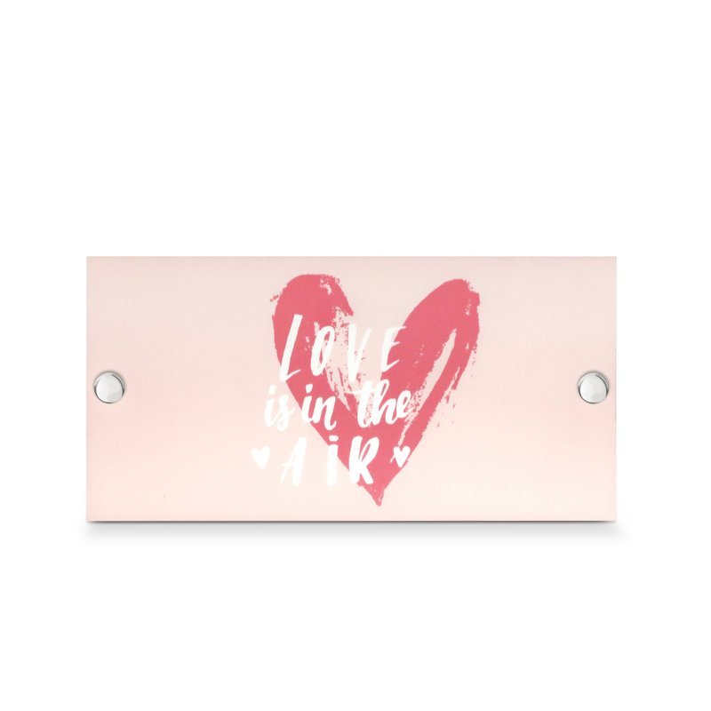 客製化禮物 MASKfolio 口罩套 Love is in the Air - 口罩/口罩收納套 - 紙 
