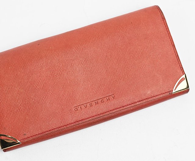 Givenchy red outlet wallet