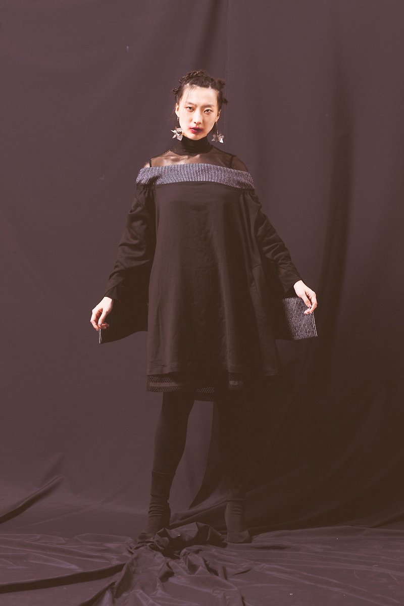 ENVOL AVEC NING JULIAN DRESS - 1 黑色