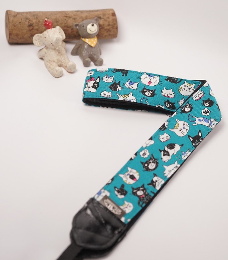 Cat and Dog Family Decompression Strap Camera Strap Ukulele Camera Strap - Cameras - Cotton & Hemp 