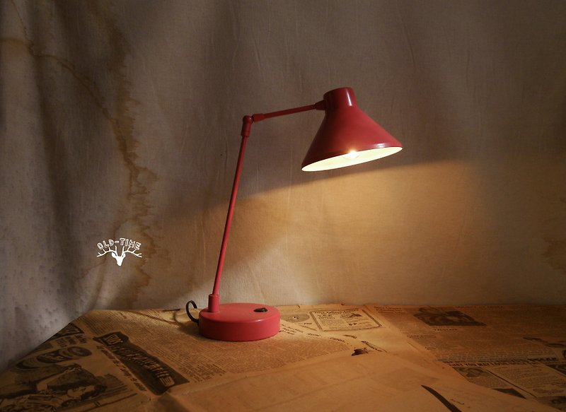 [Old Time OLD-TIME] Early Apricot Color Joint Table Lamp - โคมไฟ - โลหะ หลากหลายสี