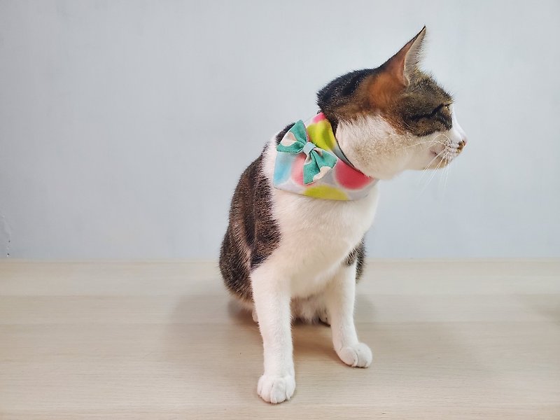 Hsinchu Handmade Experience Course - Furry Kids Collars/Pet Collars and Hand-tied Scarves - Knitting / Felted Wool / Cloth - Cotton & Hemp 
