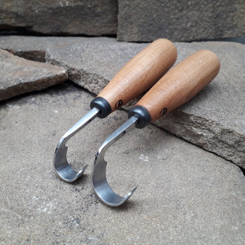 勺子雕刻工具。勺子雕刻鑿子。 - 零件/散裝材料/工具 - 其他金屬 