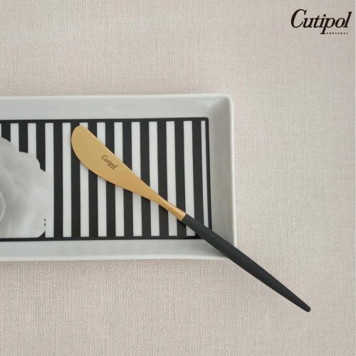 Cutipol 葡萄牙 Cutipol GOA 黑金 奶油刀