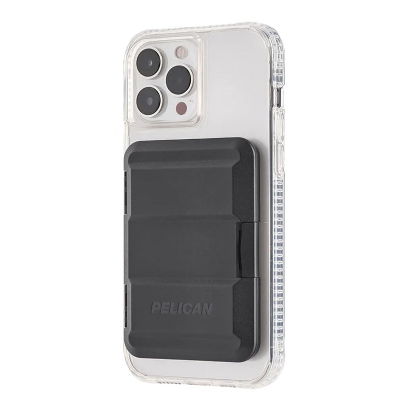 Pelican 派力肯 MagSafe 專用硬式磁吸卡片收納盒 - 黑色 - 其他 - 其他材質 