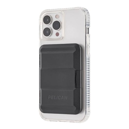 PELICAN Pelican 派力肯 MagSafe 專用硬式磁吸卡片收納盒 - 黑色