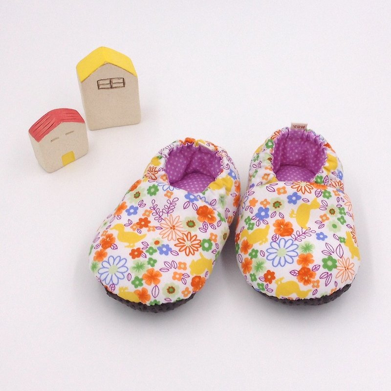 HBS handmade doll shoes - Tu'erdi duck children - Kids' Shoes - Cotton & Hemp Yellow