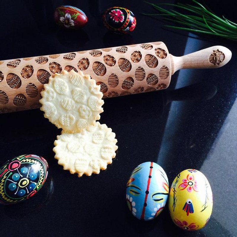 Small Easter Egg rolling pin * SMALL EASTER EGGS - เครื่องครัว - ไม้ 