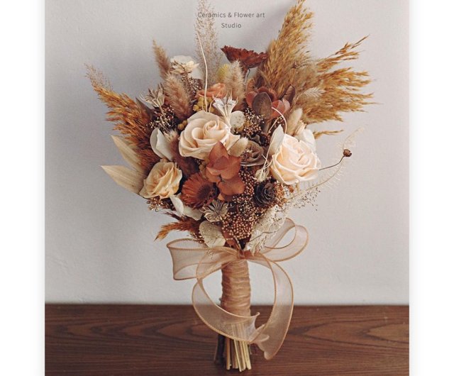 Dried Bridal Bouquet