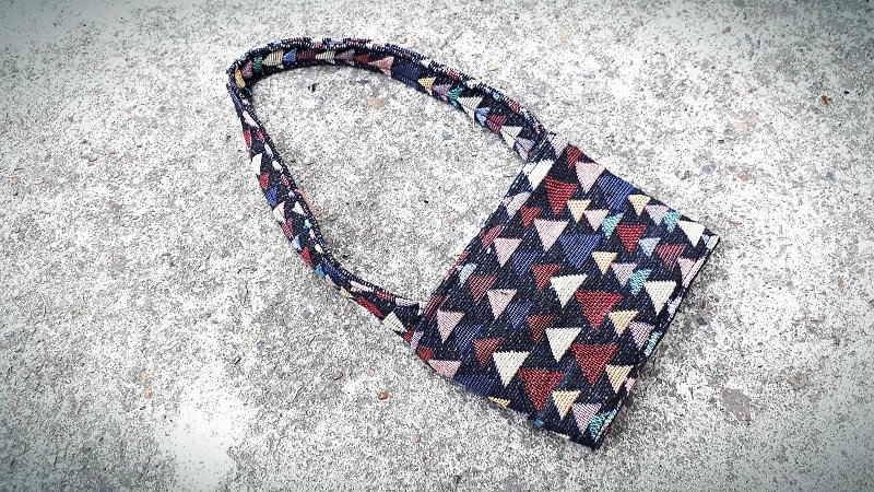 AMIN'S SHINY WORLD handmade custom colorful ethnic cup e - Handbags & Totes - Cotton & Hemp 