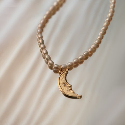 COCONUTSEA 椰子海飾品 月神阿芙蘿戴蒂珍珠項鍊 Aphrodite Pearl Necklace