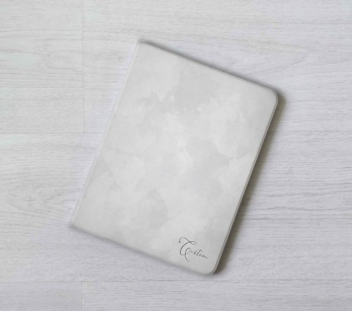 Gagby Design 免費加名水泥風格 iPad 保護套平板鼓筆槽 Pro 11 Air 4 5 6 12.