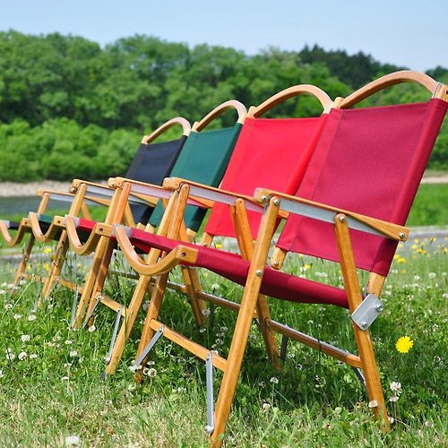 GANN Kermit Chair 白橡木克米特椅(黑) 戶外露營 休閒 折疊野餐椅