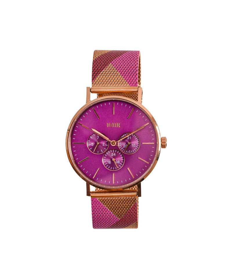 IMIR British Style | Rosemary Pink Rose Gold Case (36mm) - นาฬิกาผู้หญิง - สแตนเลส 