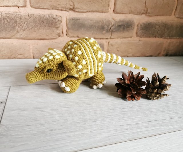 アルマジロのぬいぐるみ、アルマジロのぬいぐるみ、職場のインテリア