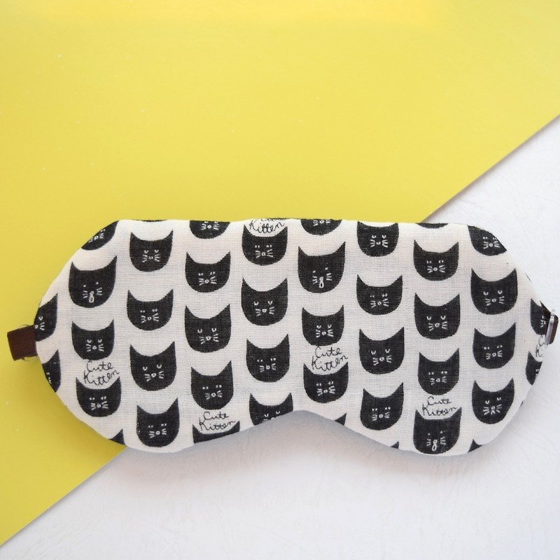 Cute cat white / free delivery purse / travel / sleep - Other - Cotton & Hemp White