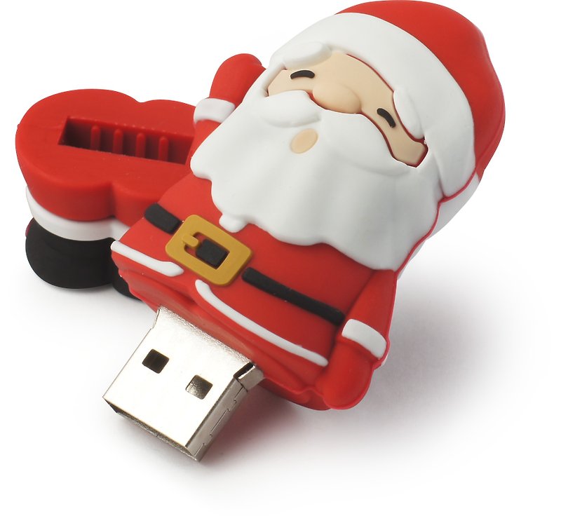 【Push drive】Christmas Selected Pen Drive 16GB - แฟรชไดรฟ์ - ซิลิคอน 