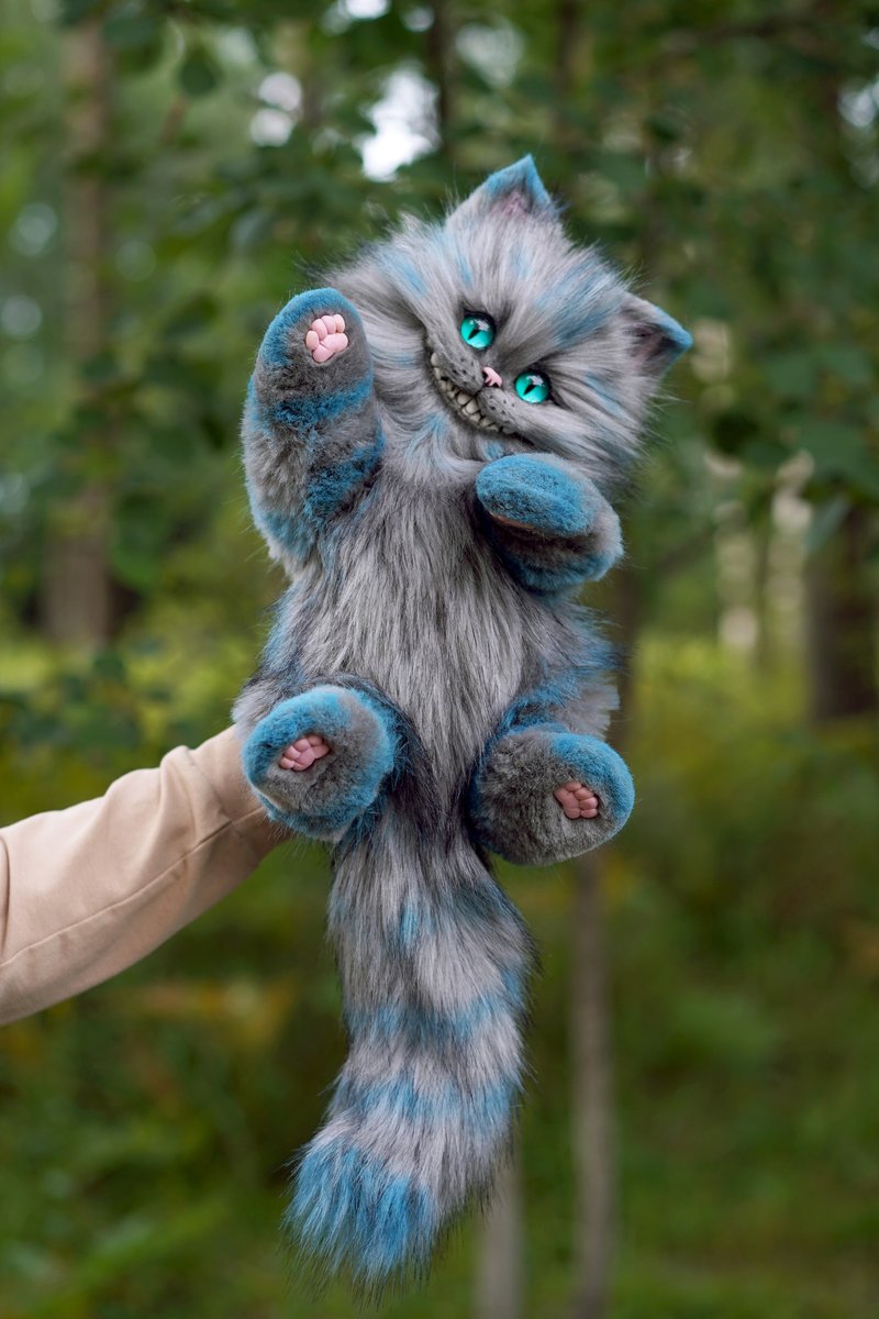 Cheshire Cat movie kawaii cute kitten - ตุ๊กตา - วัสดุอีโค หลากหลายสี