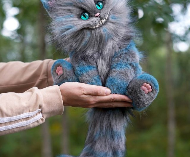 チェシャ猫の映画かわいい子猫 - ショップ Monkey Business Toys 人形