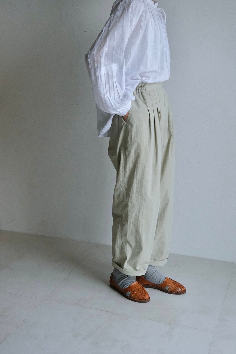 Flexible elastic tapered trousers 4 colors - Men's Pants - Cotton & Hemp 