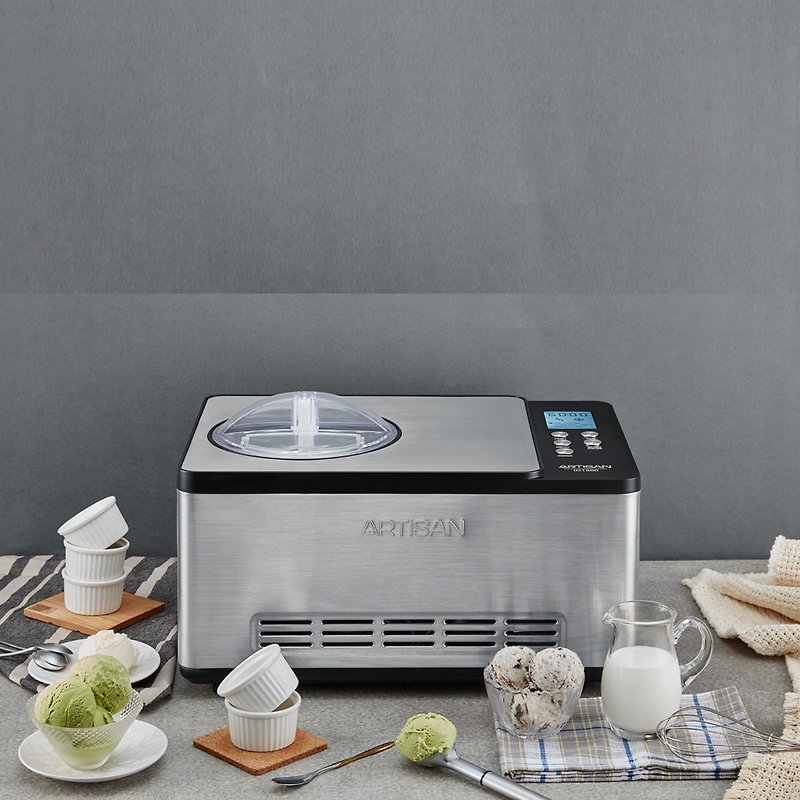 ARTISAN 1.5L數位全自動製冰淇淋機 - 廚房家電 - 其他材質 銀色