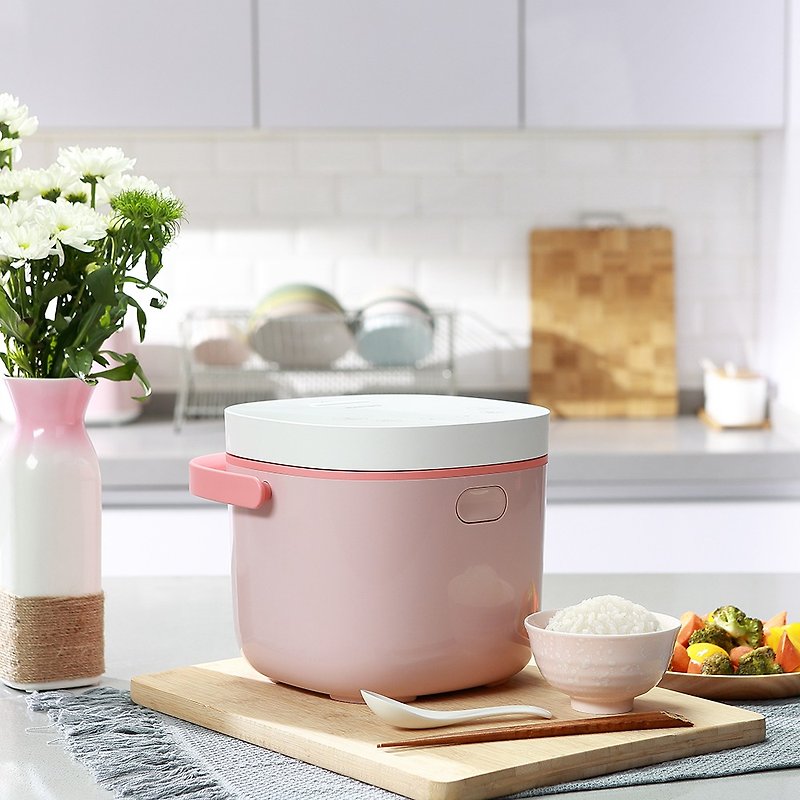 【PHILIPS】Mini Micro Electric Cooker / Rose Honey Powder (HD3070) - Kitchen Appliances - Other Materials 