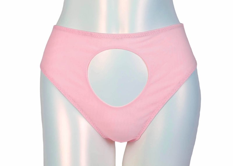Halo Mesh Briefs Pink - 女內衣褲 - 其他材質 粉紅色