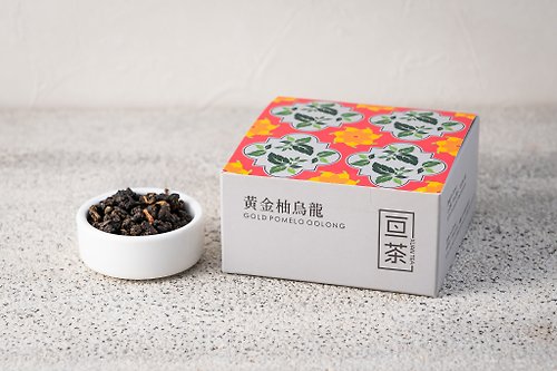 亘茶XUAN TEA 【黃金柚(柚子)烏龍茶包】窨香 茶葉 散茶 30g |亘茶