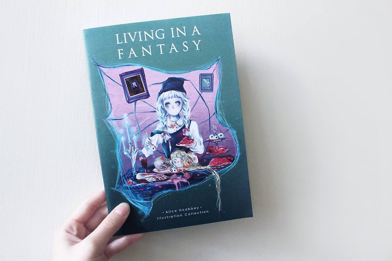 - Alice Hobbey - Living In A Fantasy Period limited * - Indie Press - Paper Multicolor
