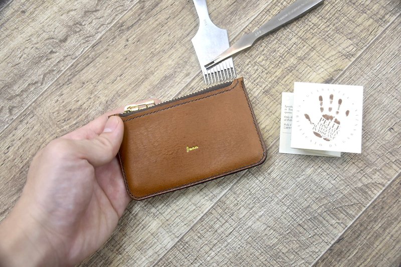Leather Wallet - IT Minerva Box - Messenger Bags & Sling Bags - Genuine Leather Orange