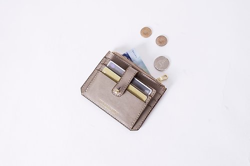 Hsu & Daughter 徐氏父女皮件工作室 手作課程 多卡隨手錢包|零錢包|皮革|真皮|禮物