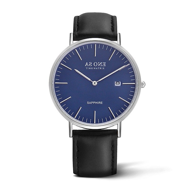 TIME MATRIX : AS ONE : ASO-005M - นาฬิกาผู้ชาย - โลหะ สีน้ำเงิน