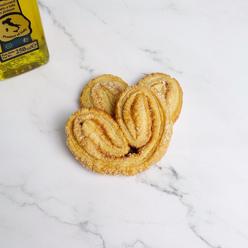 Palmier with Truffle Flavor (zip pack) - Handmade Cookies - Fresh Ingredients 