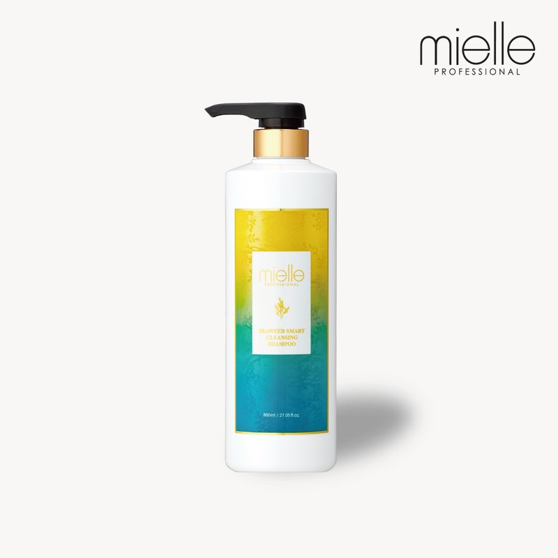 Mielle [Korean Mielle] Seaweed Smart Shampoo | Removes oily scalp and cuticles - แชมพู - วัสดุอื่นๆ สีเขียว