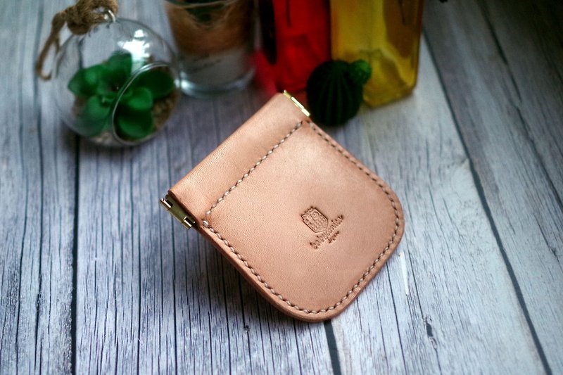 genuine leather mini mini pouch - กระเป๋าเครื่องสำอาง - หนังแท้ ขาว