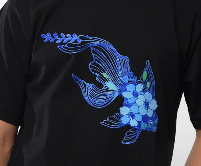 Flower fish - Unisex t-shirt