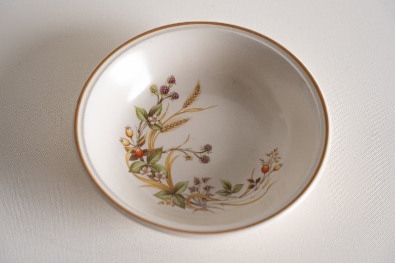 1970s British dinner plate - จานและถาด - ดินเผา 