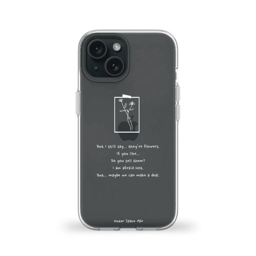 Simple is 客製化 訊息 Clear 透明手機殼