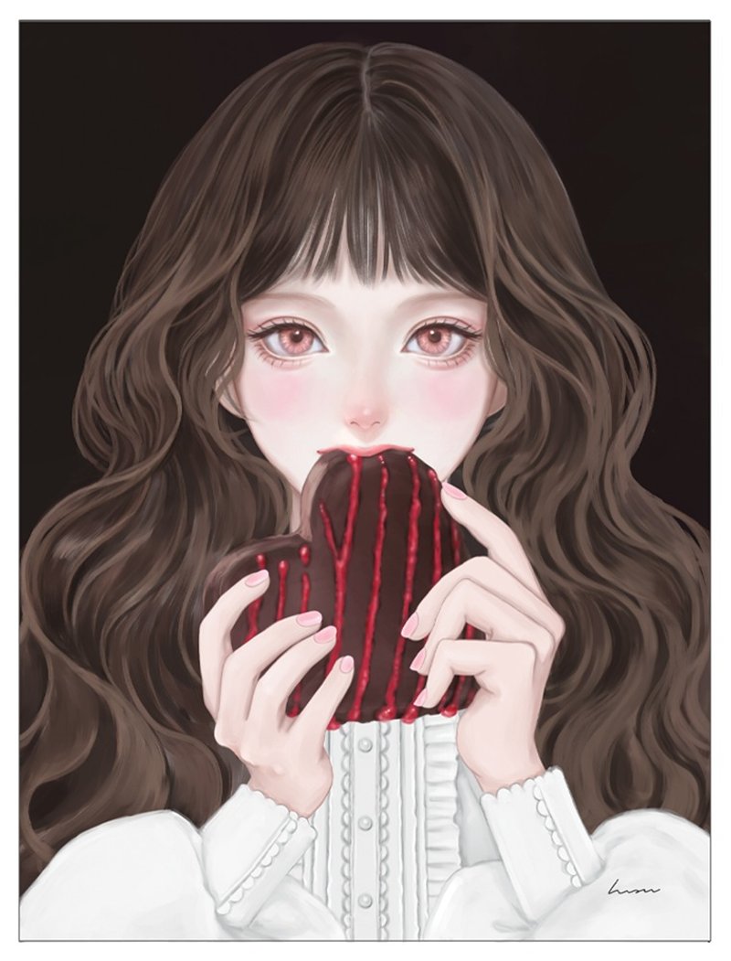 Chocolate - 卡片/明信片 - 紙 
