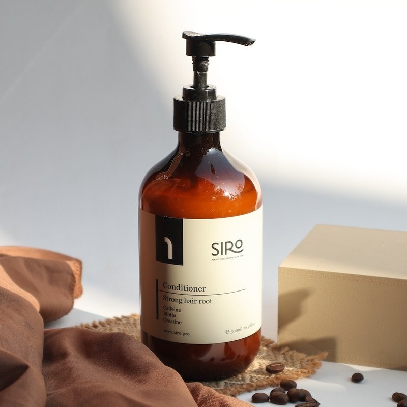 [SIRO] Nourishing Conditioner 500ml, specially designed for fine and soft hair, easy to fall and break. - Shampoos - Other Materials 