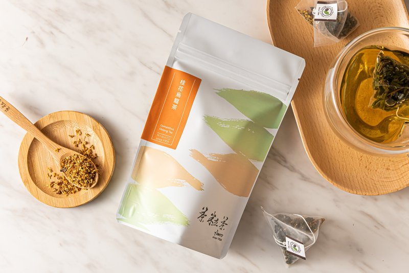 [Tea Grain Tea] Osmanthus Oolong Tea (8 packs/bag) Fragrance and smooth taste - ชา - อาหารสด สีเหลือง